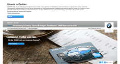 Desktop Screenshot of bmwbank.de